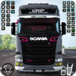 highway truck simulator 2023 android application logo